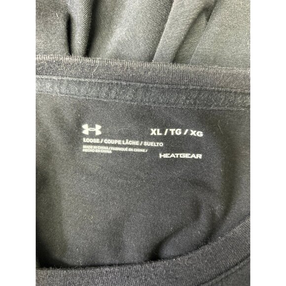 Under Armour Mens Heatgear Protect This House I Will Loose Fit Tee Black XL - Picture 5 of 8